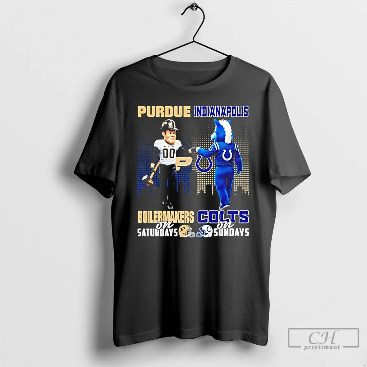 Classic Purdue Boilermakers On Saturdays Vs - Adult & Kids T-Shirts, Sweatshirts & Hoodies apparel design preview 1