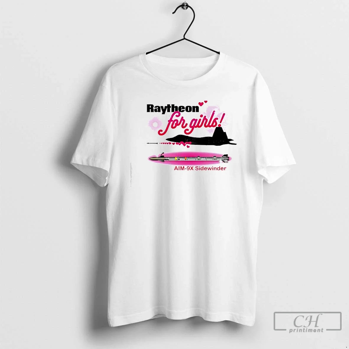 Classic Raytheon For Girls Aim 9x Sidewinder Graphic - Adult & Kids T-Shirts, Sweatshirts & Hoodies apparel design preview 1