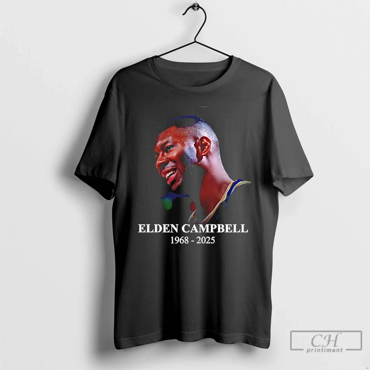 Classic Rip Elden Campbell 1968 2025 Nba Legends - Adult & Kids T-Shirts, Sweatshirts & Hoodies apparel design preview 1