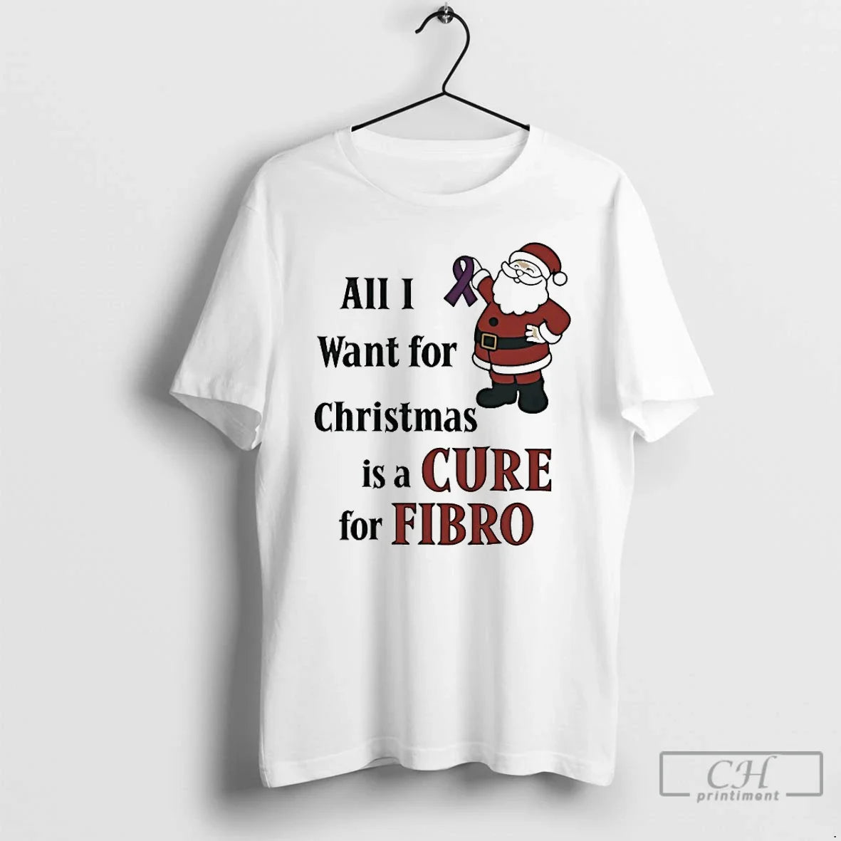 Classic Santa Claus All I Want For Christmas Is A - Adult & Kids T-Shirts, Sweatshirts & Hoodies apparel design preview 1