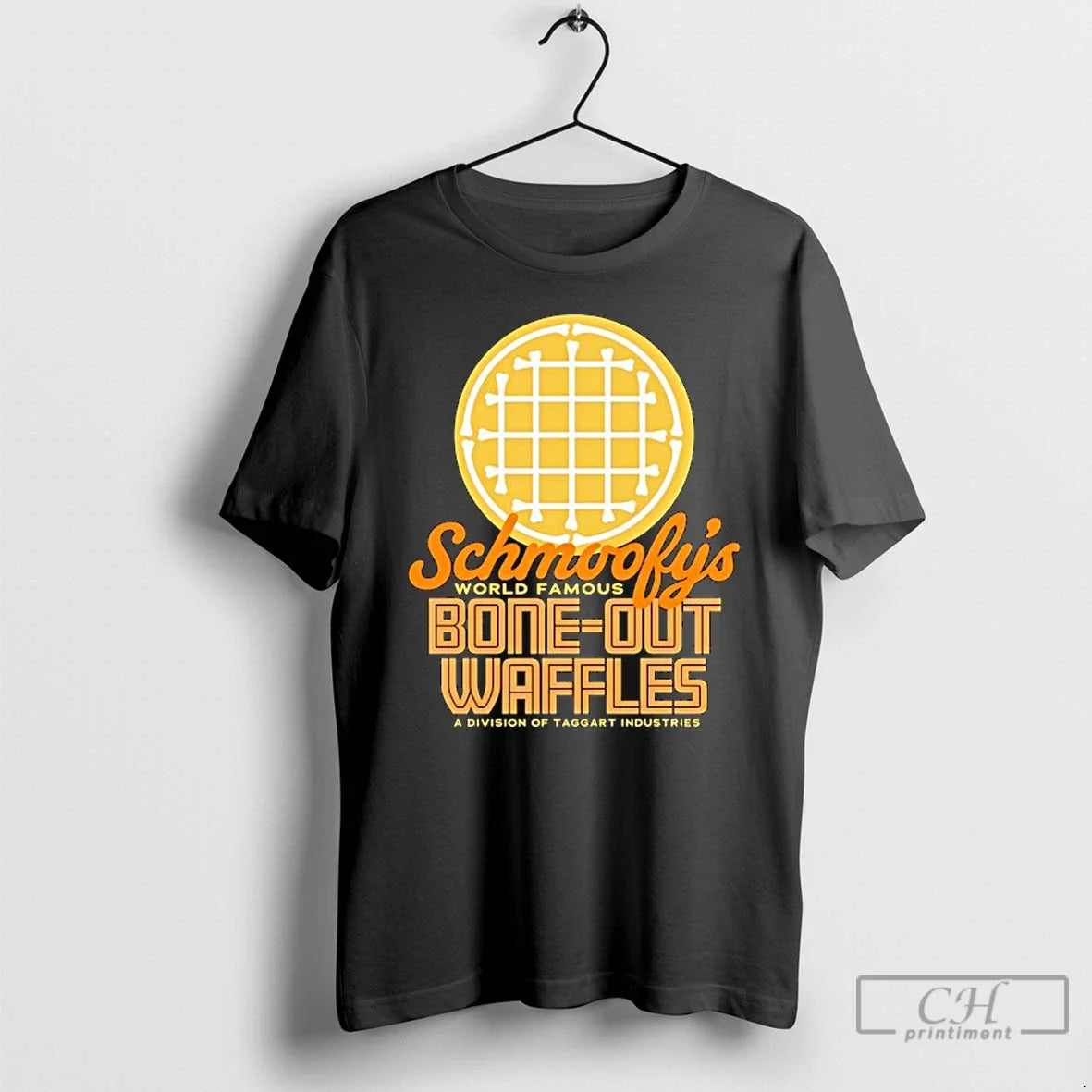 Classic Schmoofys World Famous Bone Out Waffles - Adult & Kids T-Shirts, Sweatshirts & Hoodies apparel design preview 1