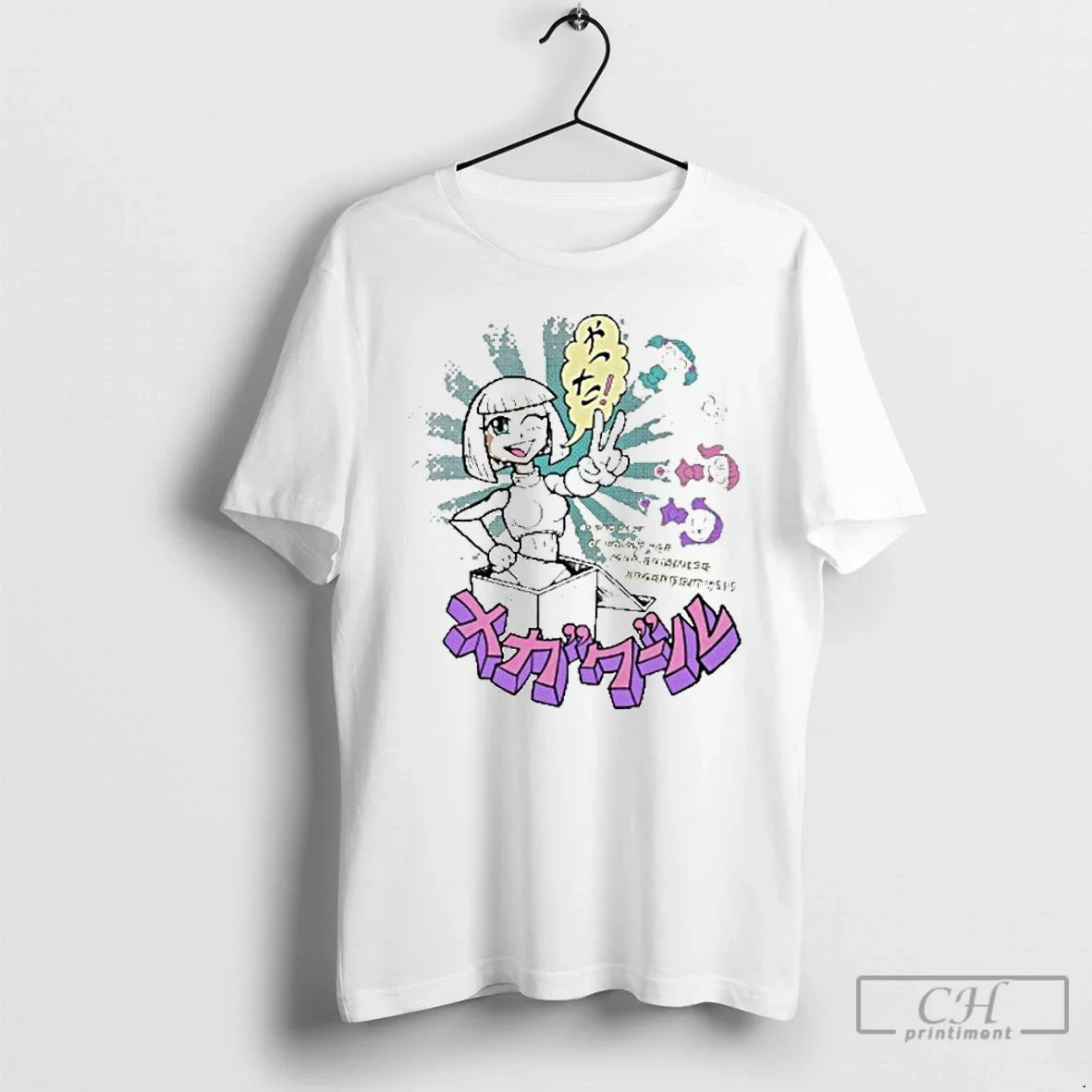 Classic Starship Megagirl Anime - Adult & Kids T-Shirts, Sweatshirts & Hoodies apparel design preview 1
