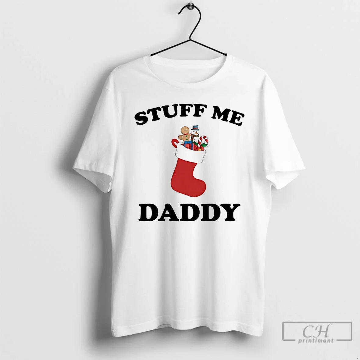 Classic Stuff Me Daddy Christmas - Adult & Kids T-Shirts, Sweatshirts & Hoodies apparel design preview 1