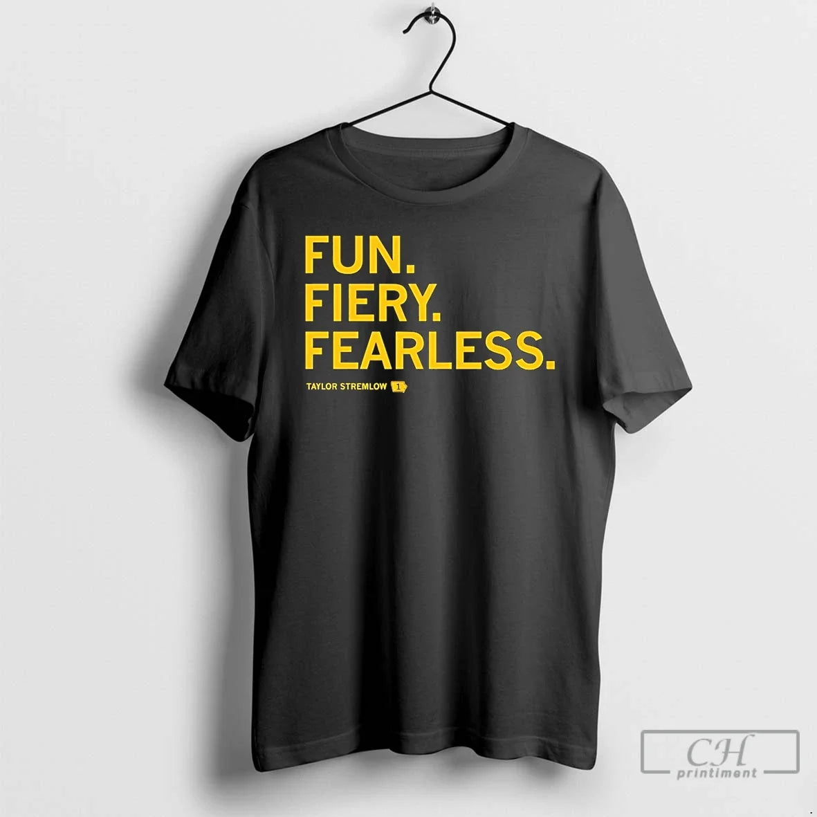 Classic Taylor Stremlow Iowa Hawkeyes Fun Fiery - Adult & Kids T-Shirts, Sweatshirts & Hoodies apparel design preview 1