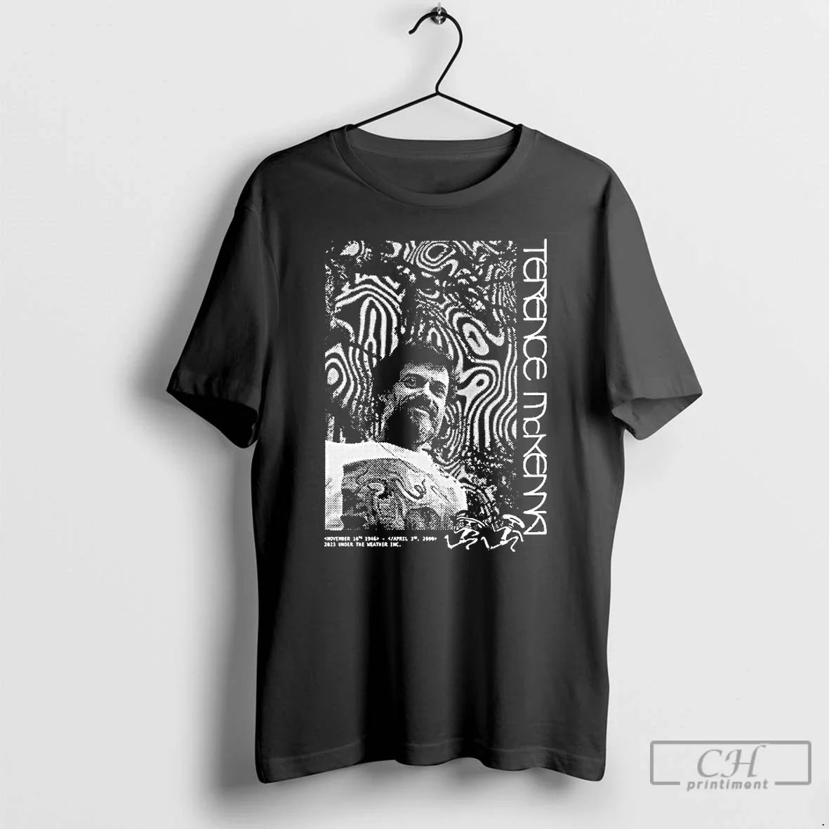 Classic Terence Mckenna Under The Weather - Adult & Kids T-Shirts, Sweatshirts & Hoodies apparel design preview 1