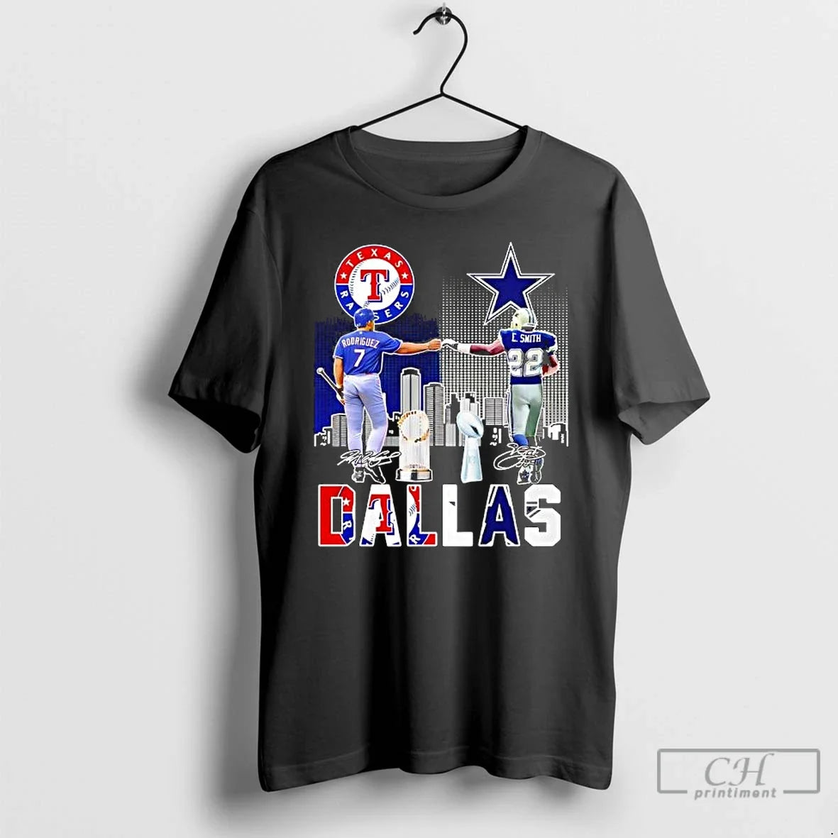 Classic Texas Rangers Ivan Pudge Rodriguez Dallas - Adult & Kids T-Shirts, Sweatshirts & Hoodies apparel design preview 1