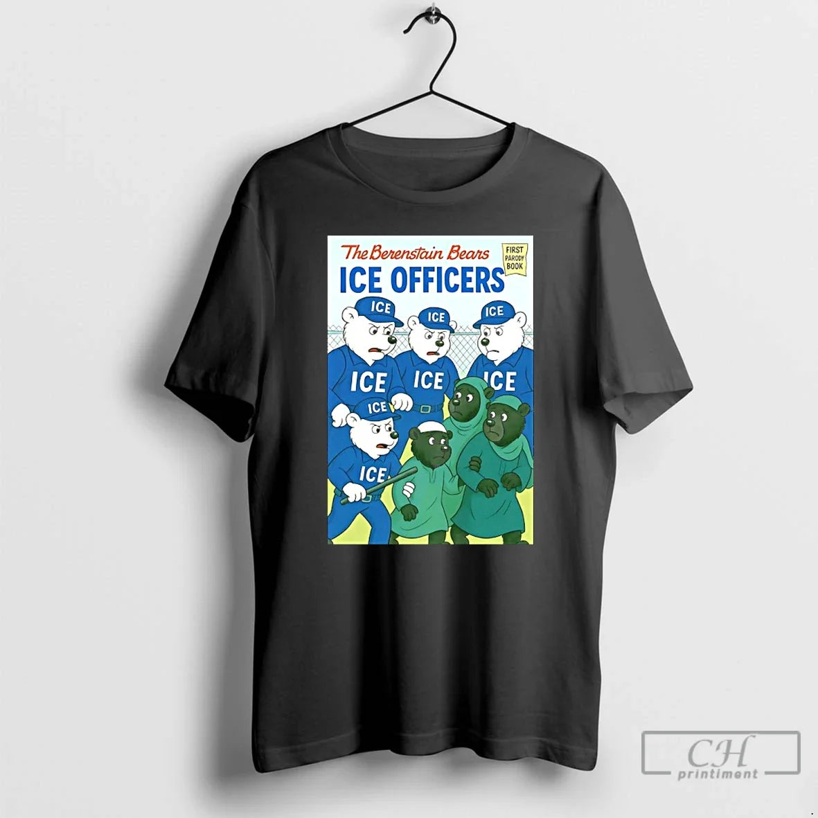 Classic The Berenstain Bears Ice Officers - Adult & Kids T-Shirts, Sweatshirts & Hoodies apparel design preview 1