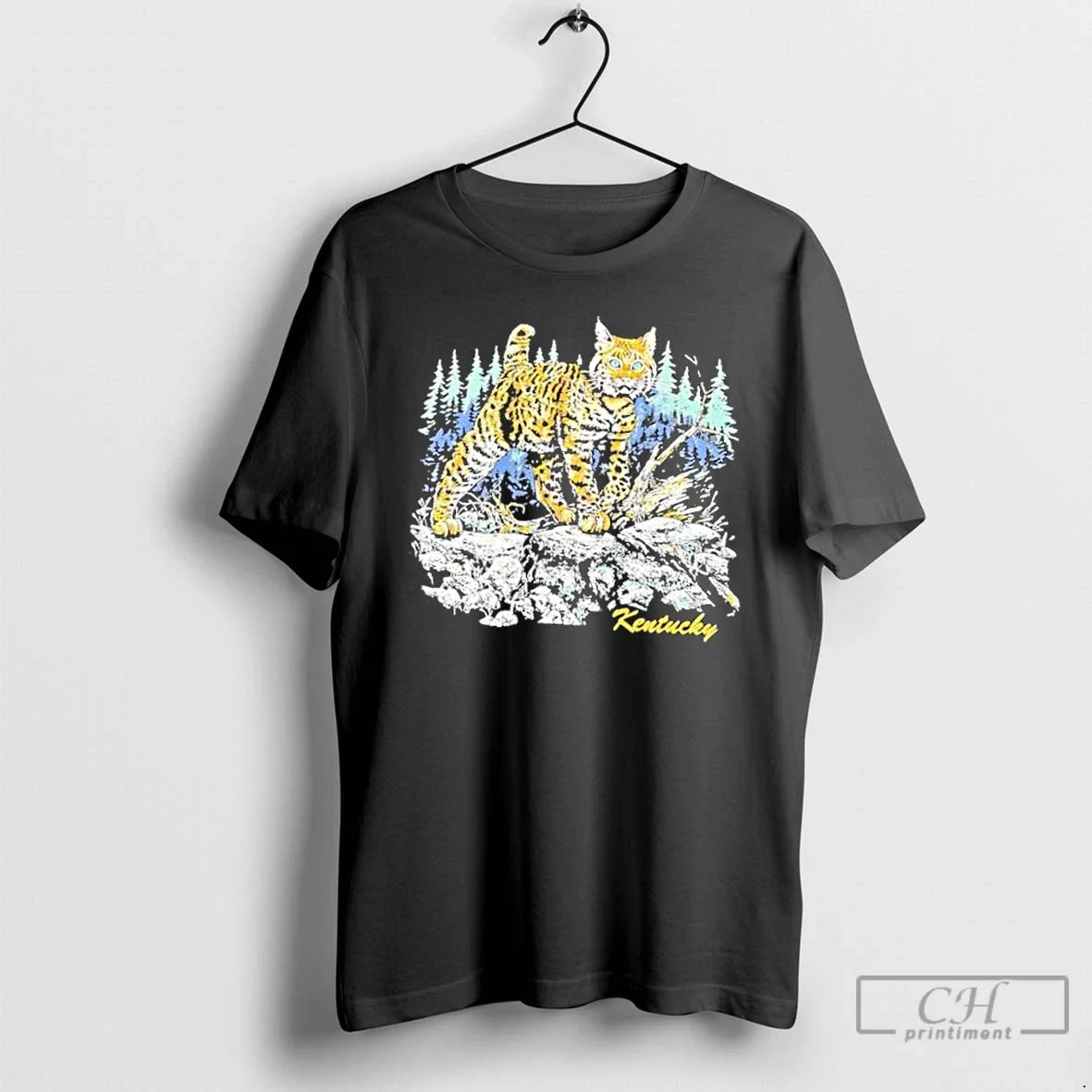 Classic The Vintage Kentucky Bobcat - Adult & Kids T-Shirts, Sweatshirts & Hoodies apparel design preview 1