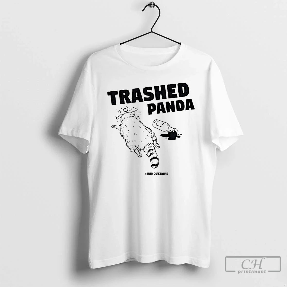 Classic Trashed Panda Hanoveraps - Adult & Kids T-Shirts, Sweatshirts & Hoodies apparel design preview 1