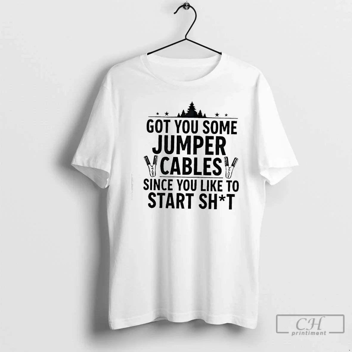 Classic Tree Got You Some Jumper Cables Since Like To - Adult & Kids T-Shirts, Sweatshirts & Hoodies apparel design preview 1