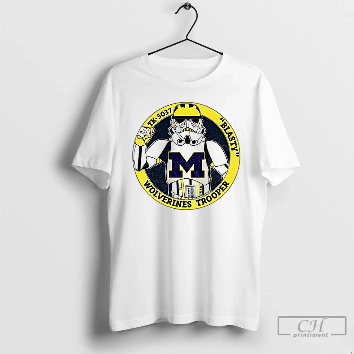 Classic University Of Michigan Wolverines Trooper Tk - Adult & Kids T-Shirts, Sweatshirts & Hoodies apparel design preview 1