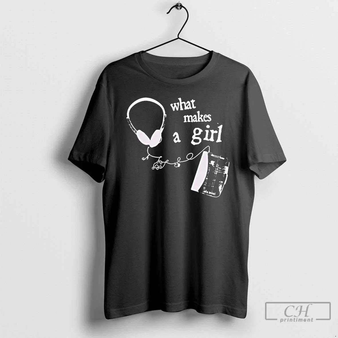 Classic What Makes A Girl Music In Twos About Me The - Adult & Kids T-Shirts, Sweatshirts & Hoodies apparel design preview 1