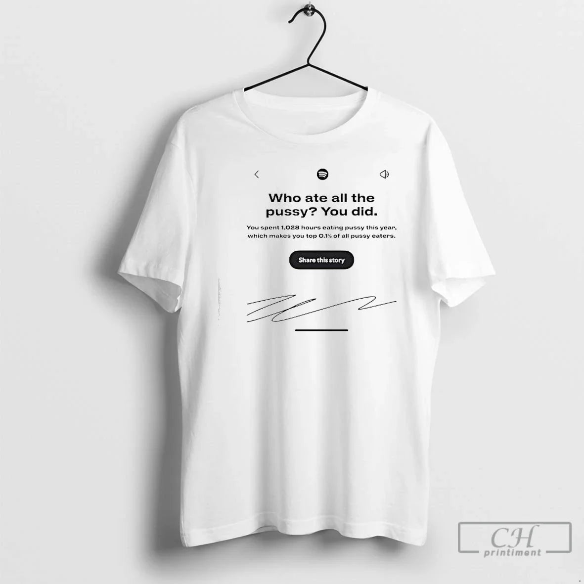 Classic Who Ate All The Pussy You Did Share This - Adult & Kids T-Shirts, Sweatshirts & Hoodies apparel design preview 1