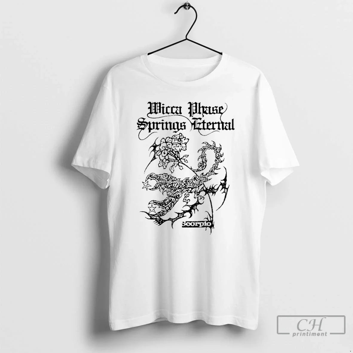 Classic Wicca Phase Springs Eternal Scorpio - Adult & Kids T-Shirts, Sweatshirts & Hoodies apparel design preview 1