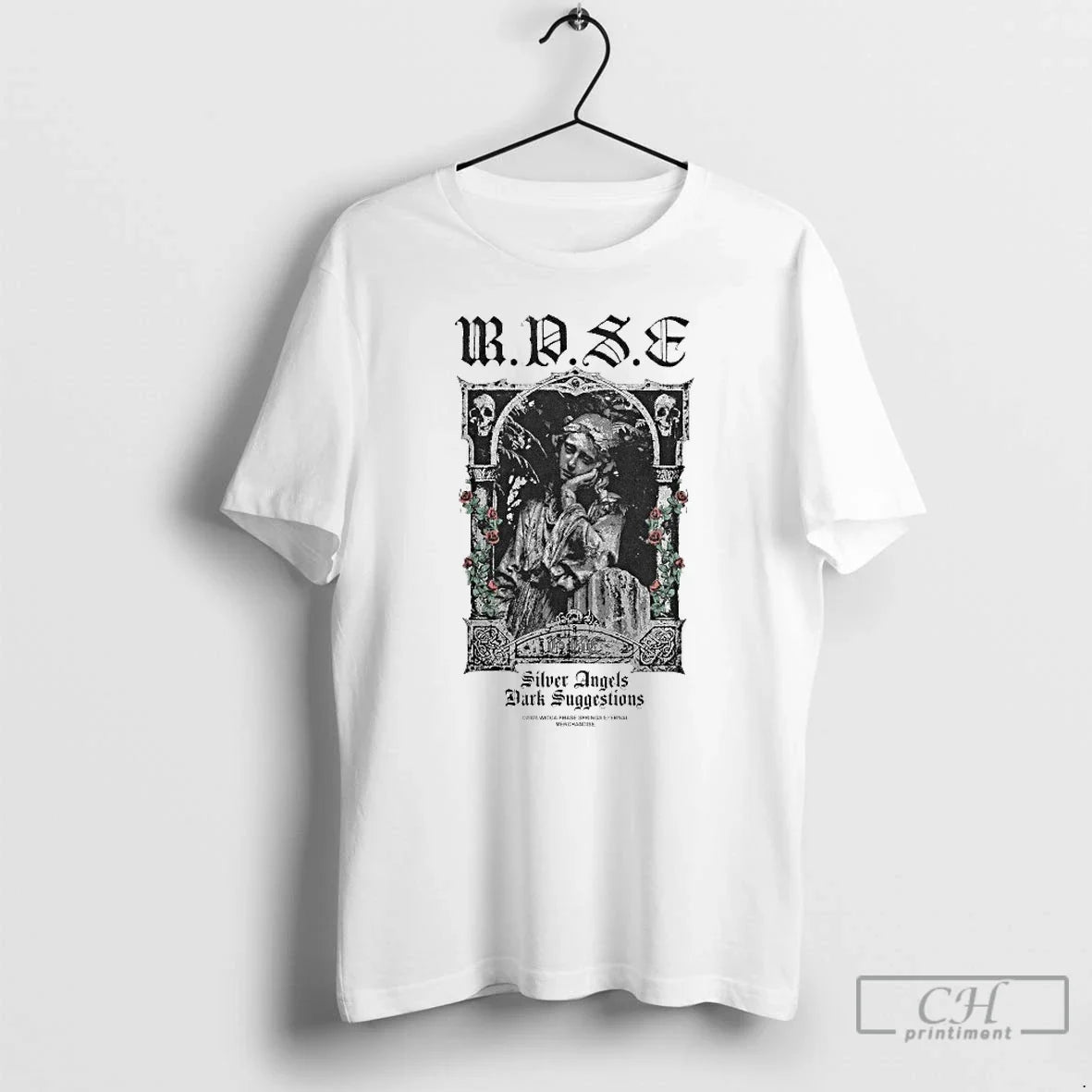 Classic Wicca Phase Springs Eternal Silver Angels - Adult & Kids T-Shirts, Sweatshirts & Hoodies apparel design preview 1
