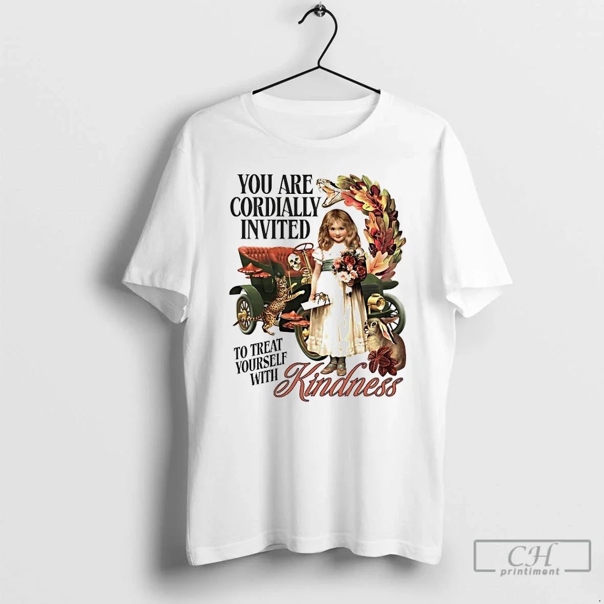 Classic You Are Cordially Invited To Treat Yourself - Adult & Kids T-Shirts, Sweatshirts & Hoodies apparel design preview 1