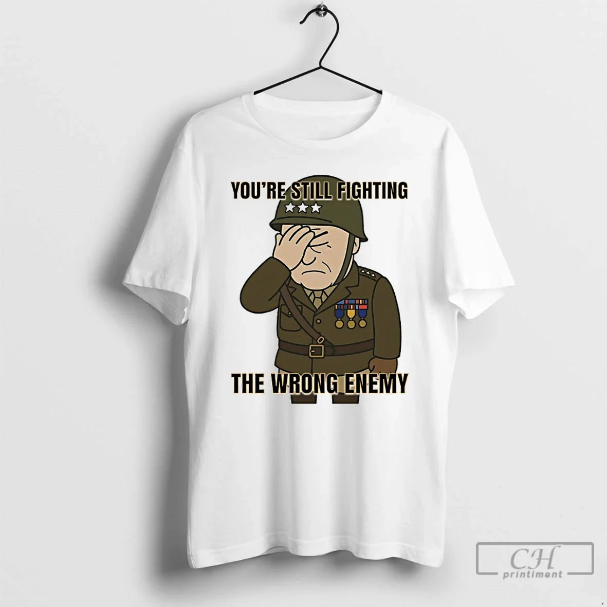 Classic Youre Still Fighting The Wrong Enemy - Adult & Kids T-Shirts, Sweatshirts & Hoodies apparel design preview 1
