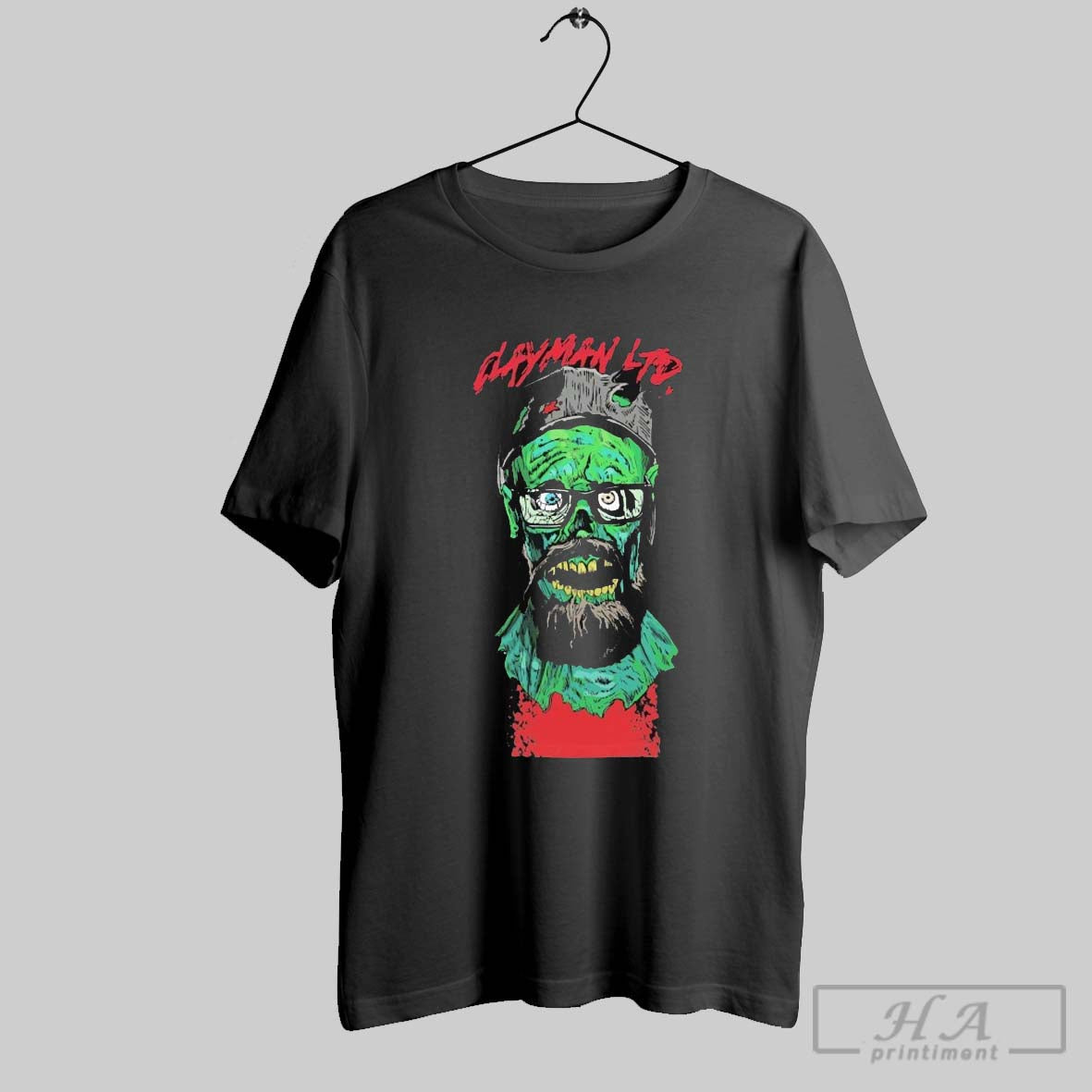 Clayman Limited Zombie - Adult & Kids T-Shirts, Sweatshirts & Hoodies apparel design preview 1