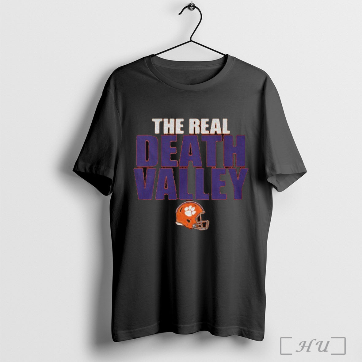 Clemson Football Tigers The Real Death Valley - Adult & Kids T-Shirts, Sweatshirts & Hoodies apparel design preview 1