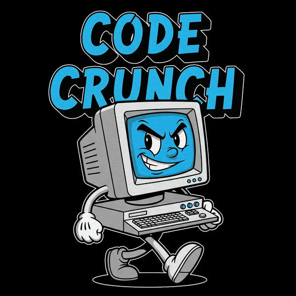 Code Crunch - Adult & Kids T-Shirts, Sweatshirts & Hoodies apparel design preview 1