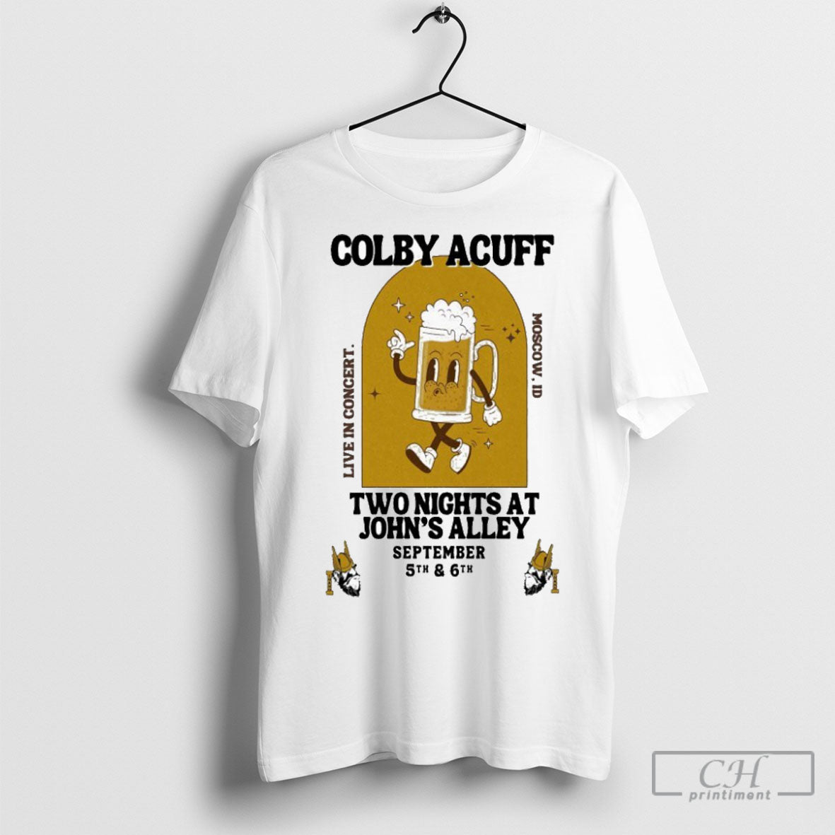 Colby Acuff Live In Concert Moscow Id September 5 6 - Adult & Kids T-Shirts, Sweatshirts & Hoodies apparel design preview 1