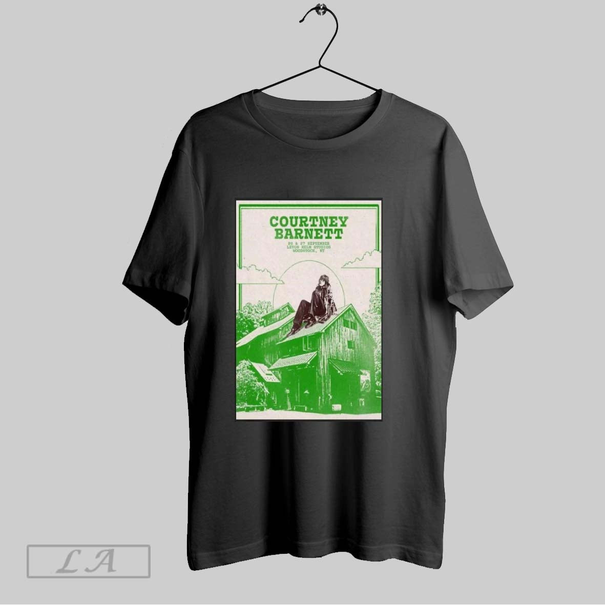 Courtney Barnett Tour Woodstock Ny 26 27 Sep 2025 - Adult & Kids T-Shirts, Sweatshirts & Hoodies apparel design preview 1