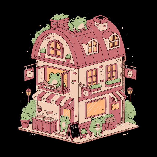 Cozy Bakehouse - Adult & Kids T-Shirts, Sweatshirts & Hoodies apparel design preview 1