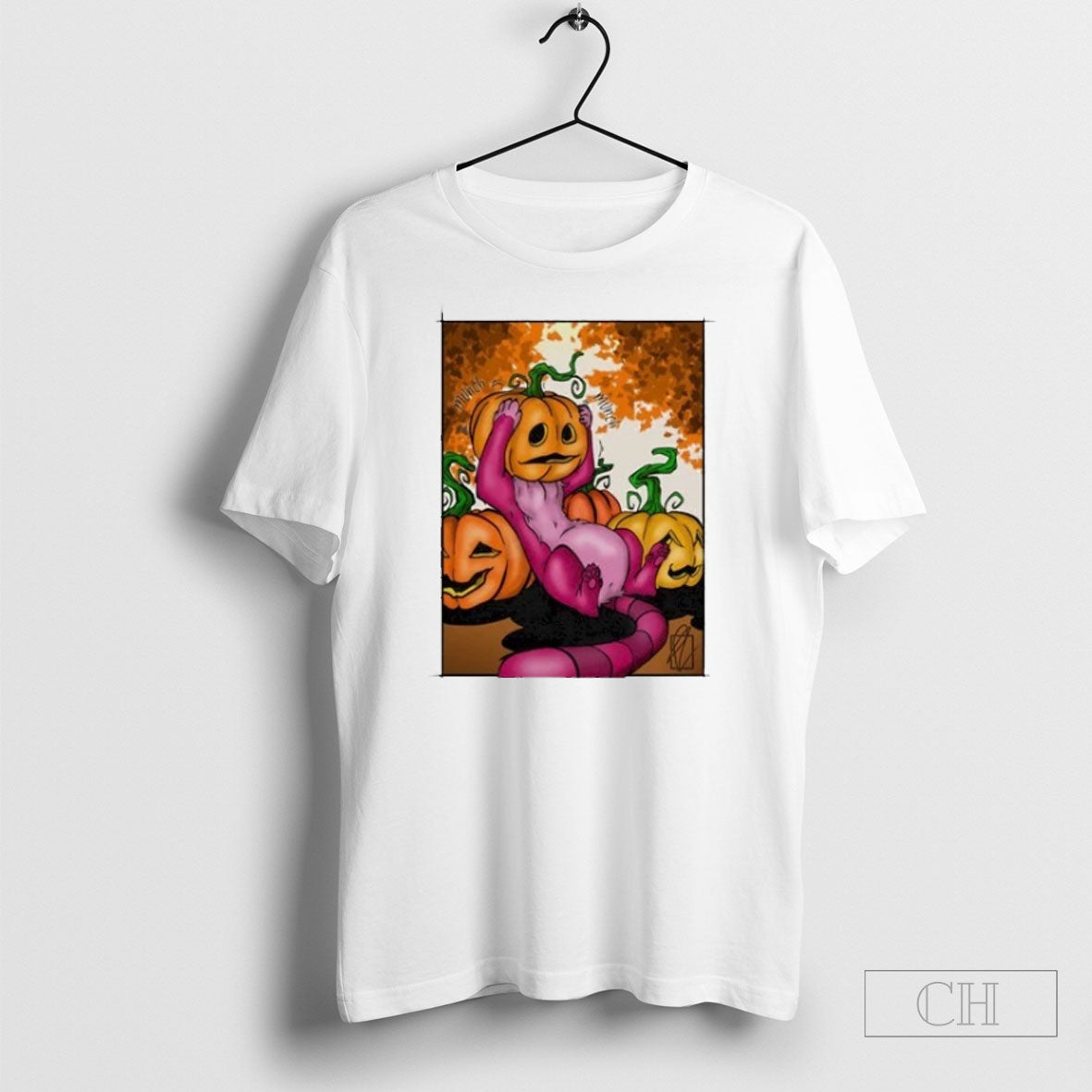 Crekko And A Pumpkin Halloween 2025 - Adult & Kids T-Shirts, Sweatshirts & Hoodies apparel design preview 1