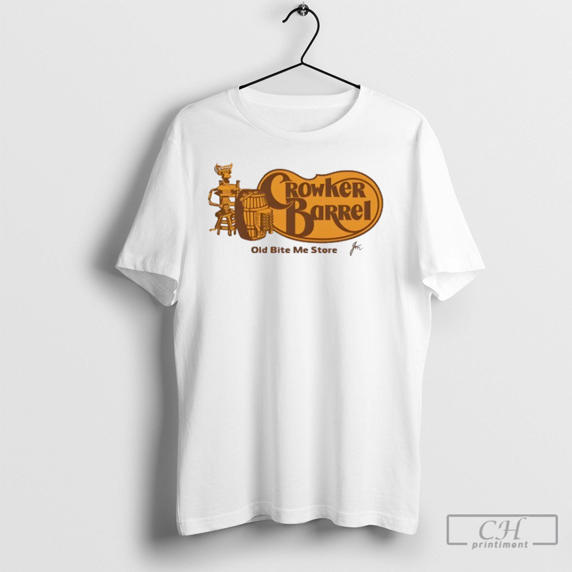 Crowker Barrel The Old Bite Me Store - Adult & Kids T-Shirts, Sweatshirts & Hoodies apparel design preview 1