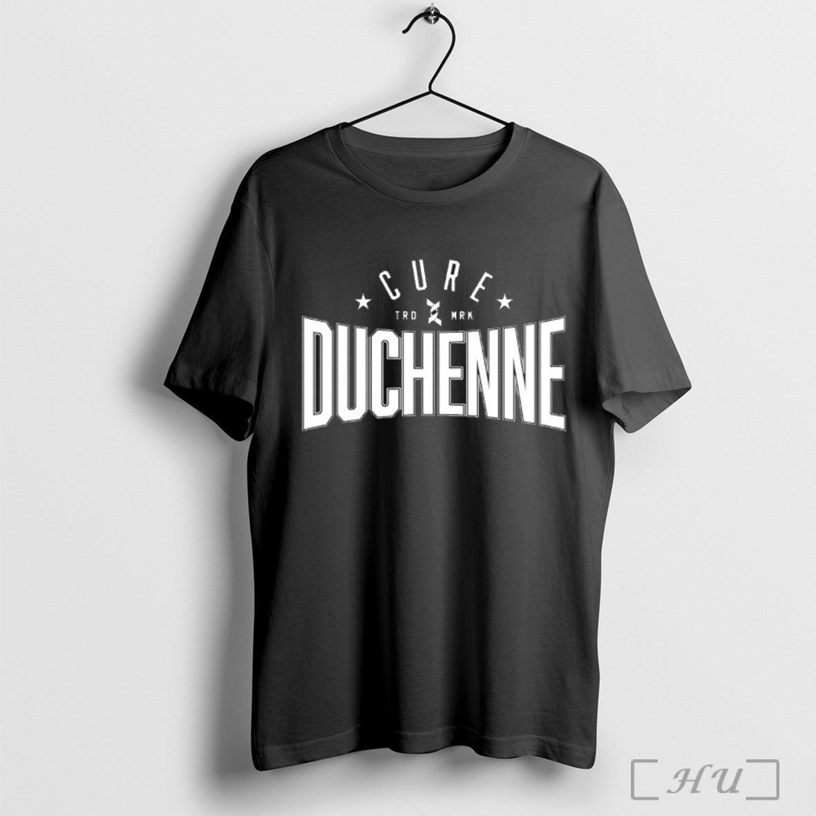 Cure Duchenne Logo Vintage - Adult & Kids T-Shirts, Sweatshirts & Hoodies apparel design preview 1