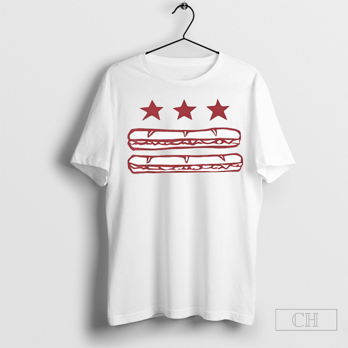 Dc Flag Sub Sandwich The Guy - Adult & Kids T-Shirts, Sweatshirts & Hoodies apparel design preview 1
