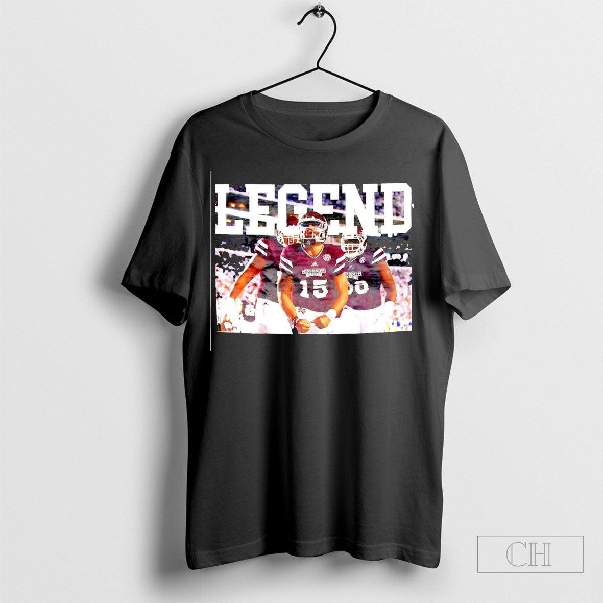 Dak Prescott The Starkville Legend Mississippi State - Adult & Kids T-Shirts, Sweatshirts & Hoodies apparel design preview 1