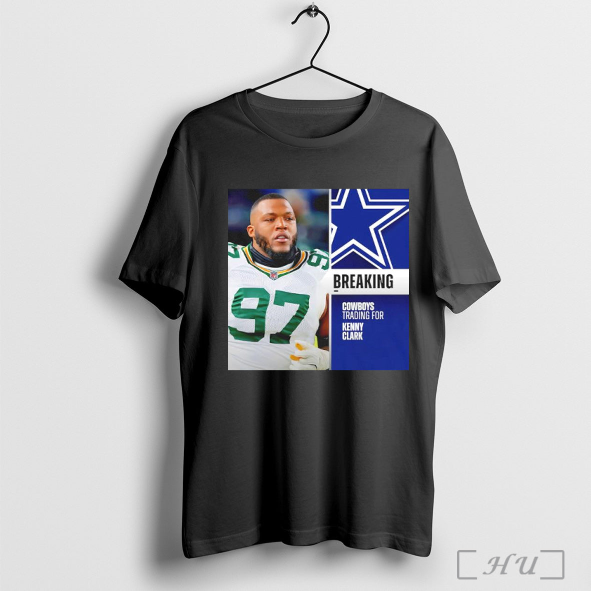 Dallas Cowboys Trading For Kenny Clark - Adult & Kids T-Shirts, Sweatshirts & Hoodies apparel design preview 1