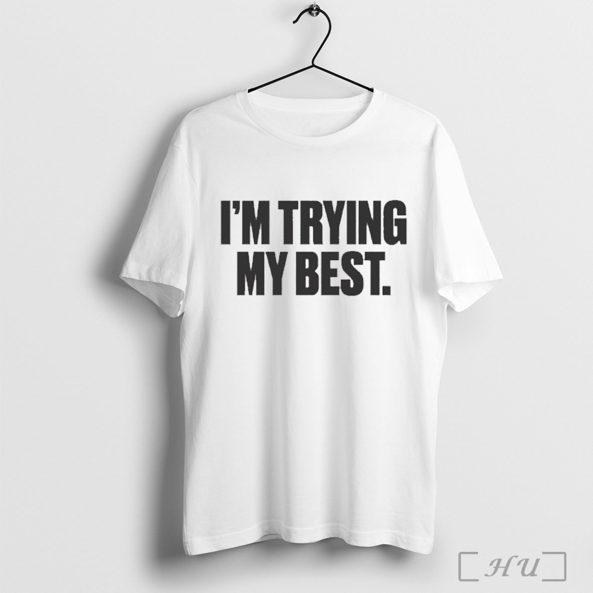 Dan Patrick Im Trying My Best - Adult & Kids T-Shirts, Sweatshirts & Hoodies apparel design preview 1