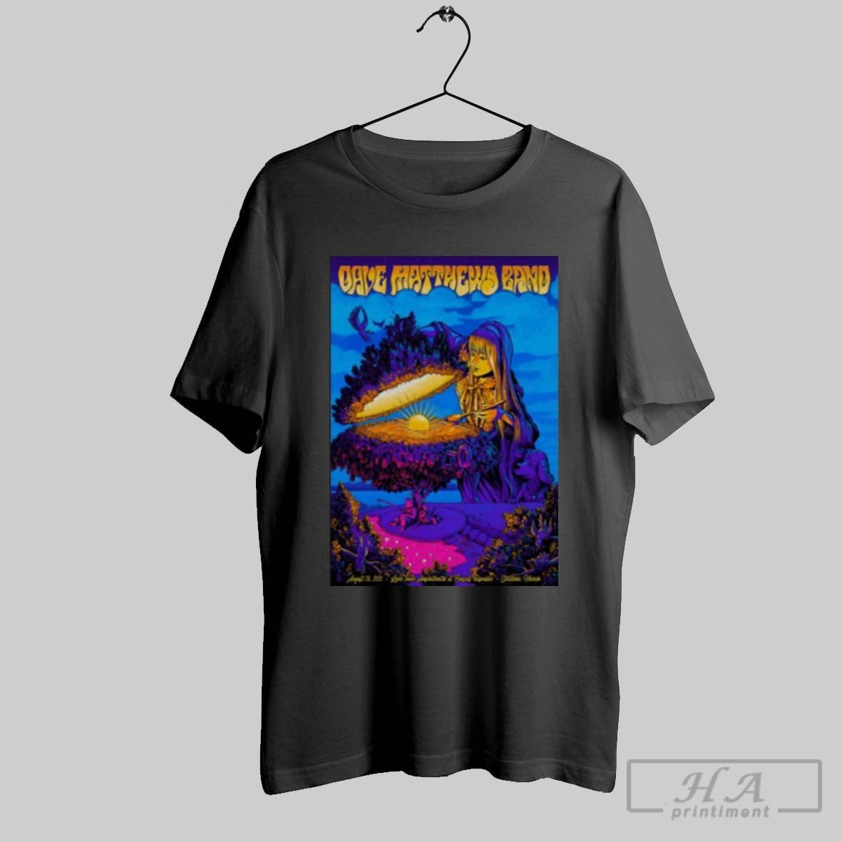 Dave Matthews Band Aug 26 2025 Lake Tahoe - Adult & Kids T-Shirts, Sweatshirts & Hoodies apparel design preview 1