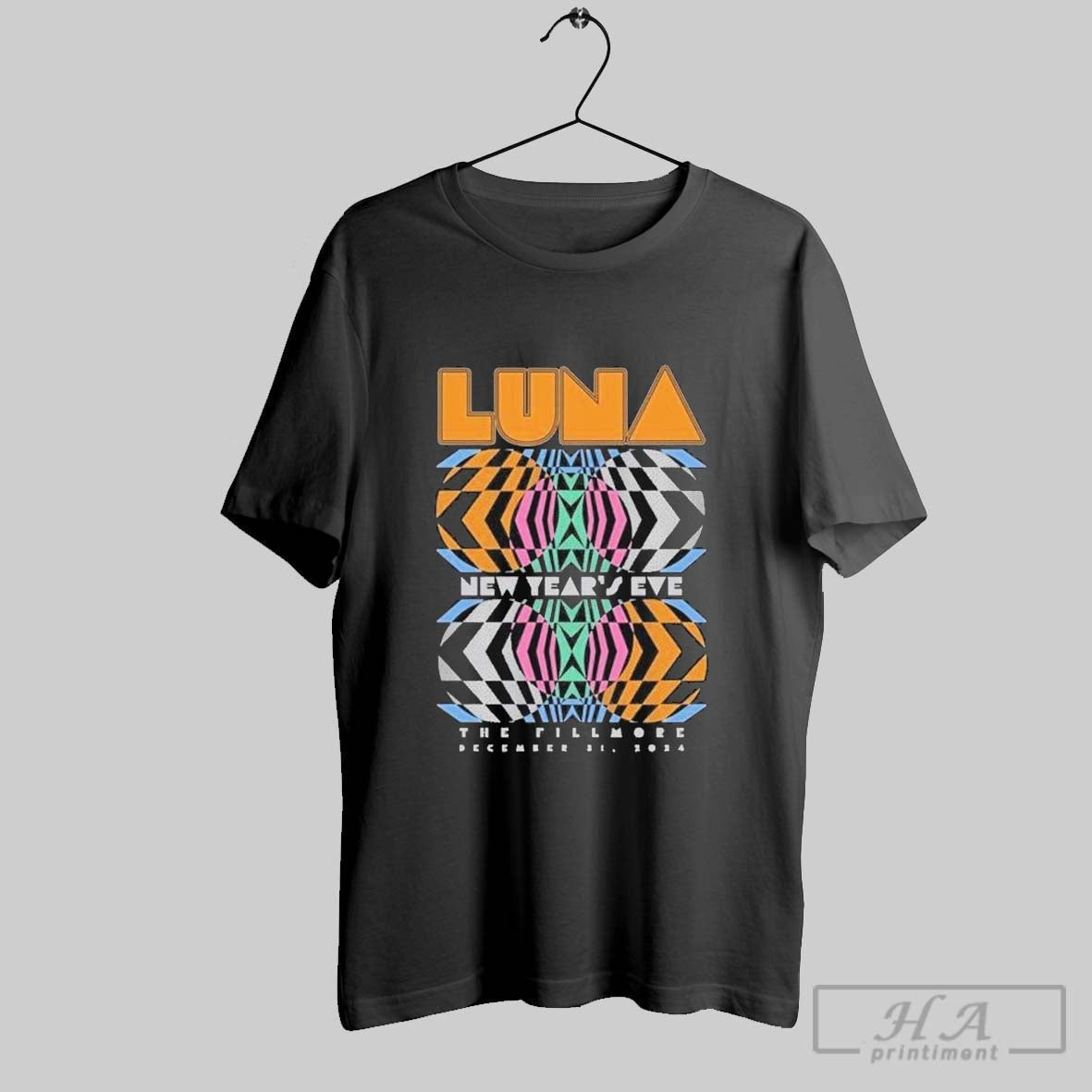 Dean Wareham Luna New Years Eve The Fillmore 2024 - Adult & Kids T-Shirts, Sweatshirts & Hoodies apparel design preview 1
