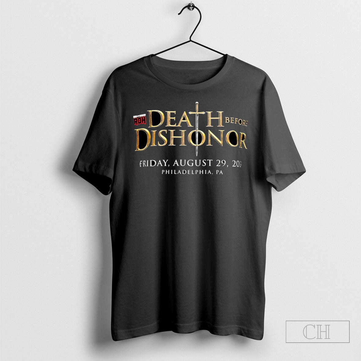 Death Before Dishonor And Roh 2025 - Adult & Kids T-Shirts, Sweatshirts & Hoodies apparel design preview 1