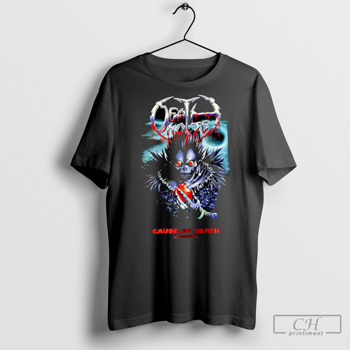Death Note X Obituary Cause Of Sweater - Adult & Kids T-Shirts, Sweatshirts & Hoodies apparel design preview 1