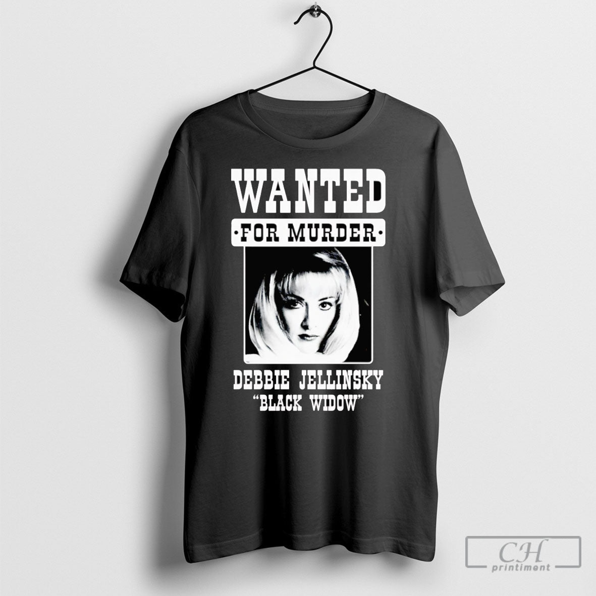 Debbie Jellinsky Wanted For Murder Sweater - Adult & Kids T-Shirts, Sweatshirts & Hoodies apparel design preview 1