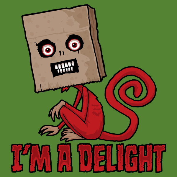 Delightfully Disturbing Monkey - Adult & Kids T-Shirts, Sweatshirts & Hoodies apparel design preview 1