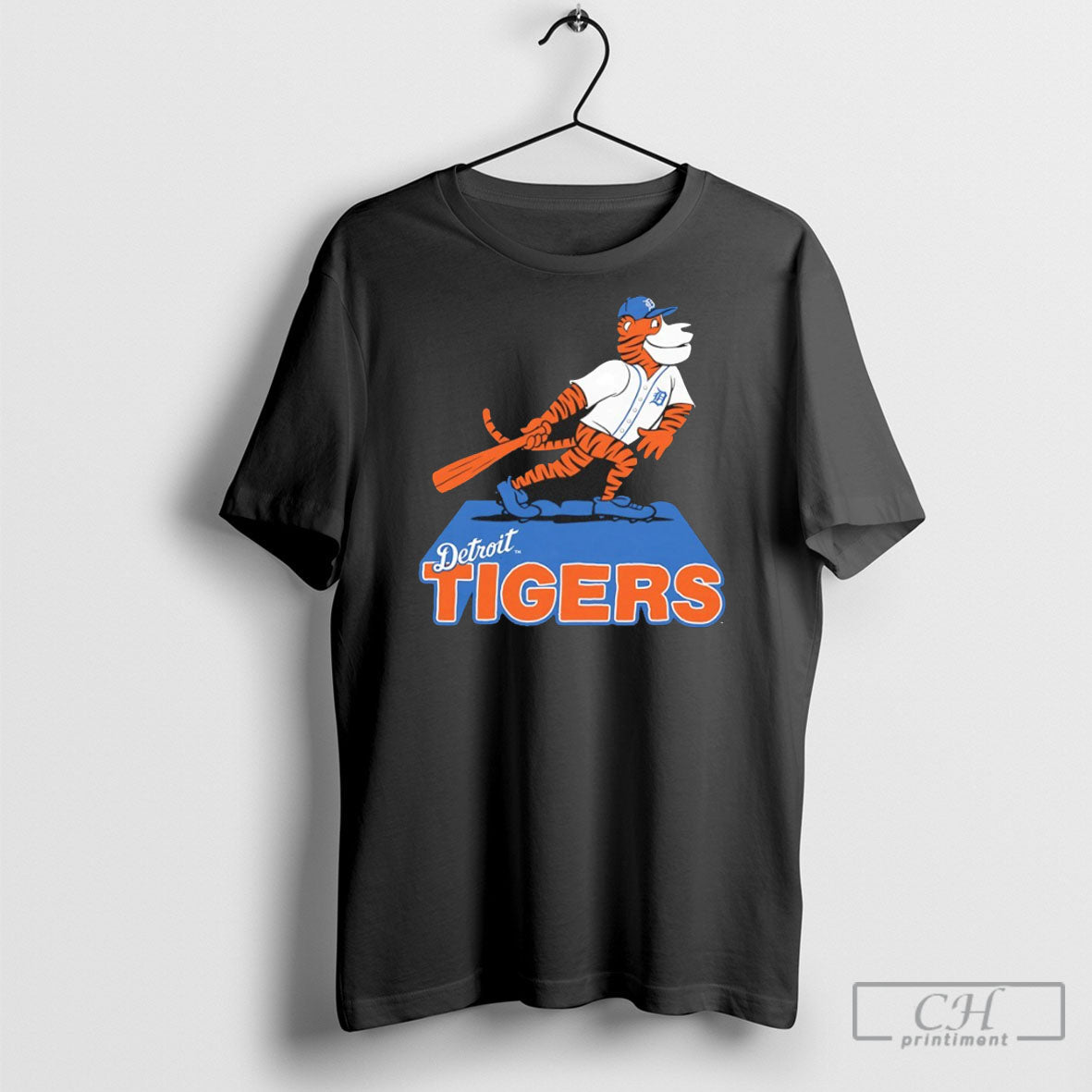 Detroit Tigers Paws Mascot Mlb 2025 Graphic - Adult & Kids T-Shirts, Sweatshirts & Hoodies apparel design preview 1