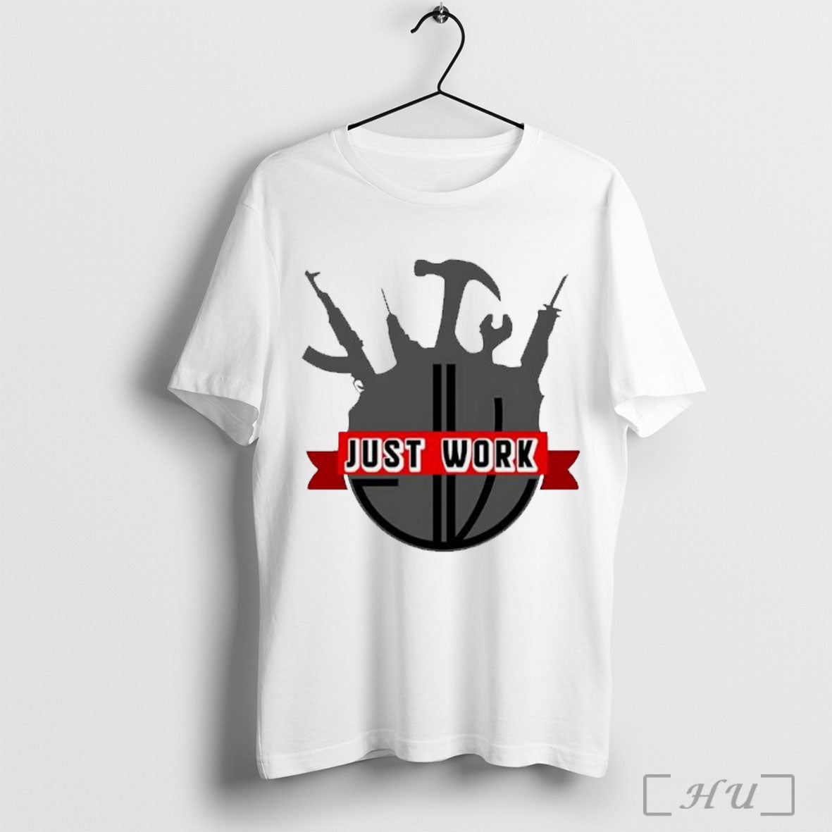 Do It With Dan Just Work Logo - Adult & Kids T-Shirts, Sweatshirts & Hoodies apparel design preview 1