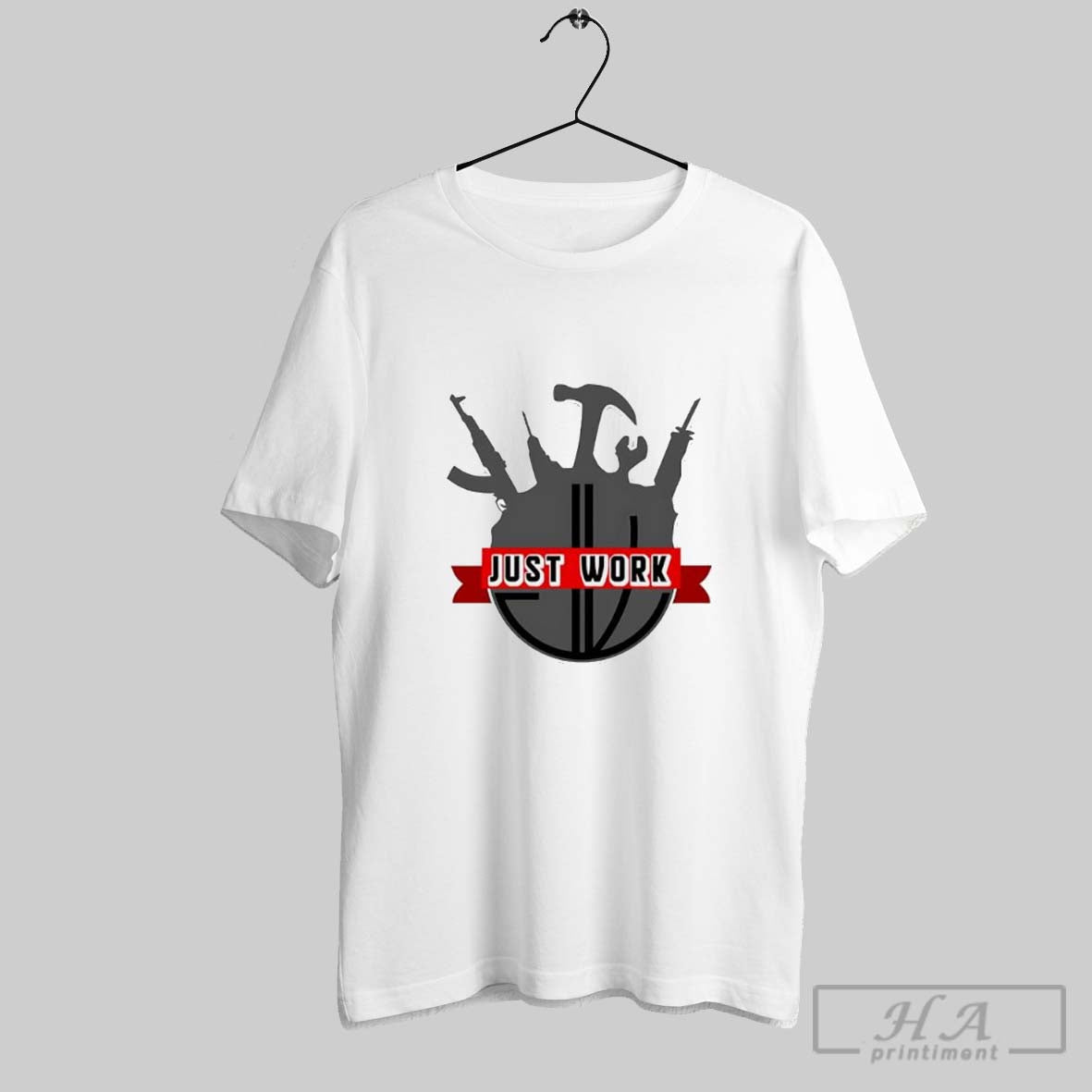 Do It With Dan Just Work Logo - Adult & Kids T-Shirts, Sweatshirts & Hoodies apparel design preview 1