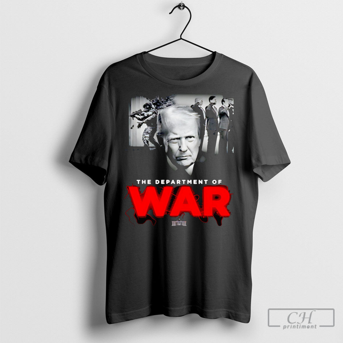 Donald Trump Department Of War - Adult & Kids T-Shirts, Sweatshirts & Hoodies apparel design preview 1