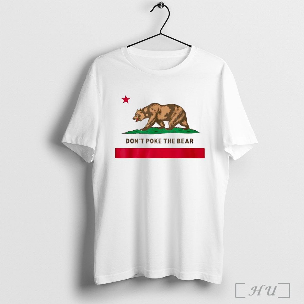 Dont Poke The Bear California - Adult & Kids T-Shirts, Sweatshirts & Hoodies apparel design preview 1
