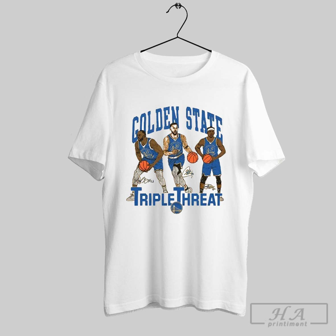 Draymond Green Stephen Curry And Jimmy Butler Iii - Adult & Kids T-Shirts, Sweatshirts & Hoodies apparel design preview 1