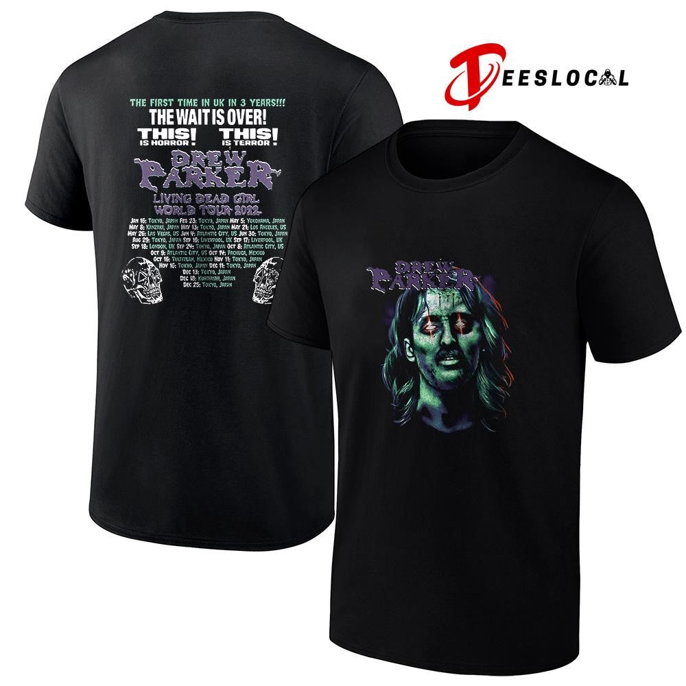 Drew Parker the first time in UK 3 years waitis over - Adult & Kids T-Shirts, Sweatshirts & Hoodies apparel design preview 1