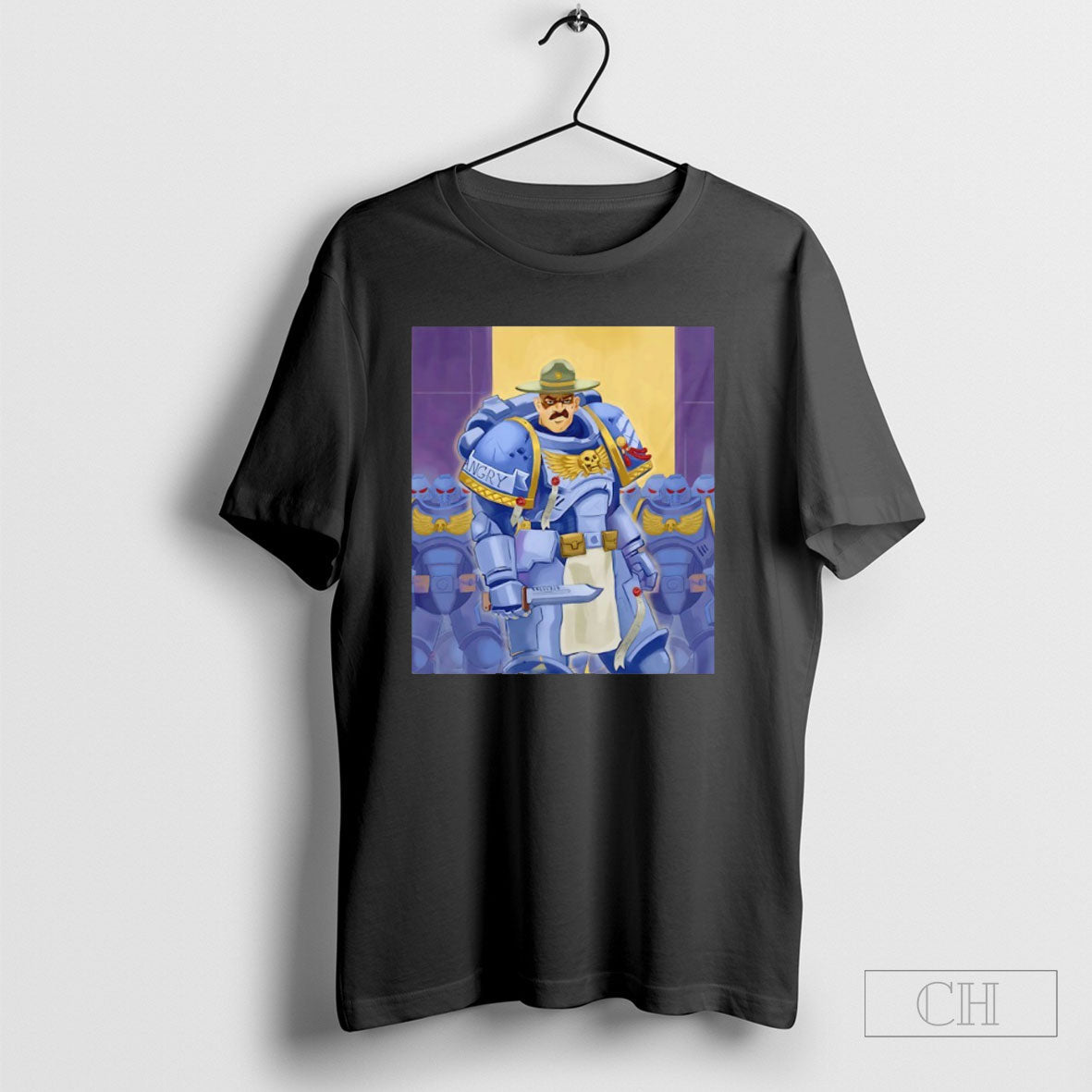 Drill Marine - Adult & Kids T-Shirts, Sweatshirts & Hoodies apparel design preview 1