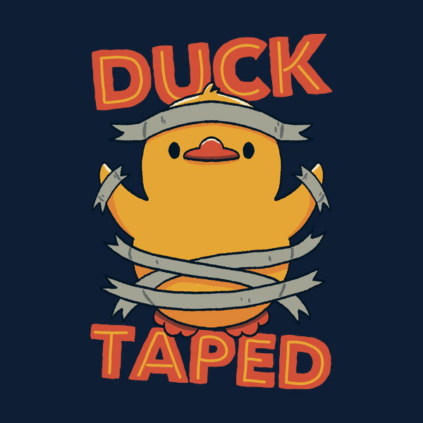 Duck Taped By Tobe Fonseca - Adult & Kids T-Shirts, Sweatshirts & Hoodies apparel design preview 1