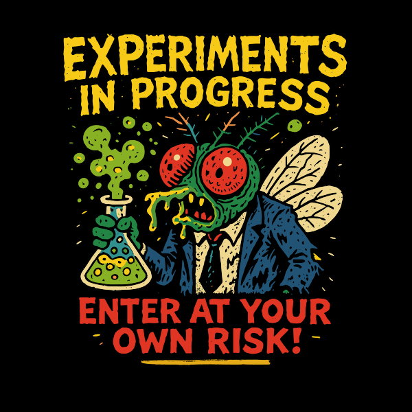 Experiments In Progress - Adult & Kids T-Shirts, Sweatshirts & Hoodies apparel design preview 1